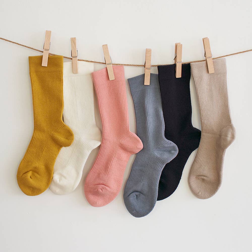 【ゆる着圧】リブ柄ソックス【くつしたの日対象】